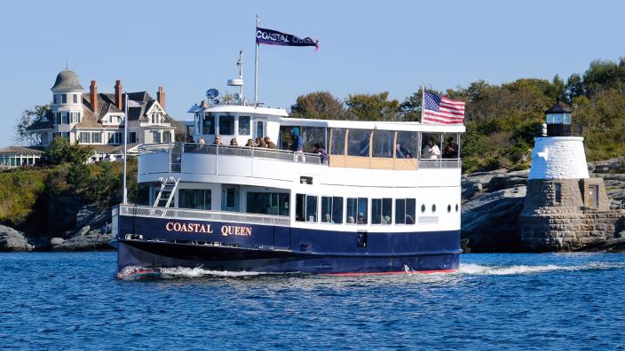 A classic Newport experience on the Coastal Queen Cruise through Narragansett Bay with unparralled views of historic landmarks.