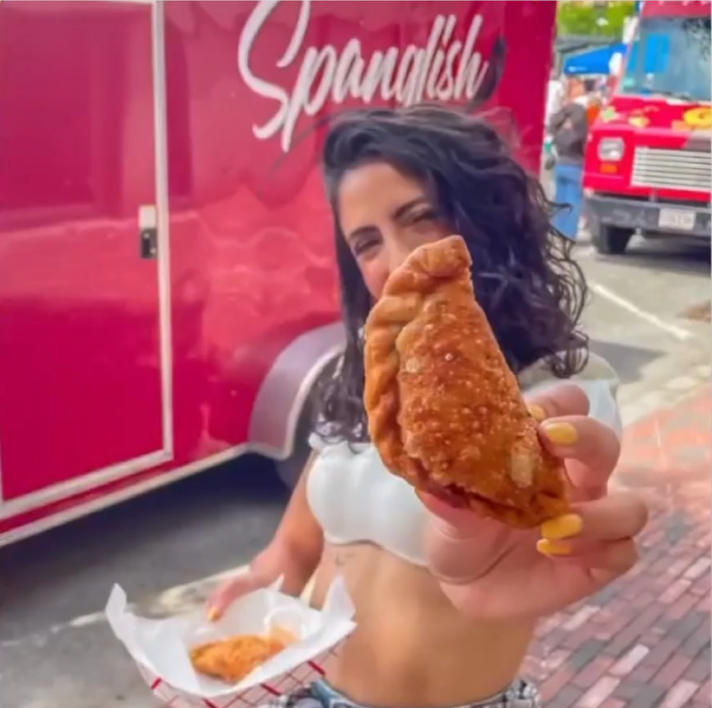 Spanglish food truck is a Rhode Island food truck serving empanadas.
