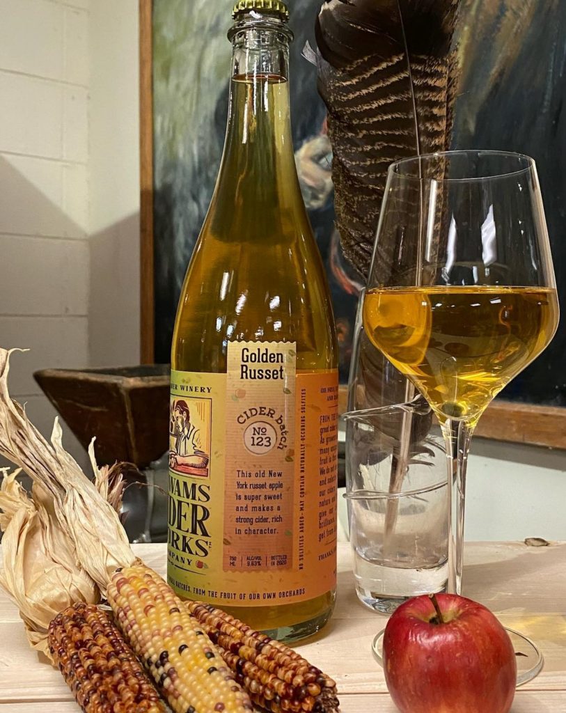 Sowams Cider Work in Warren, Rhode Island makes great cider from apples grown in their orchard. 