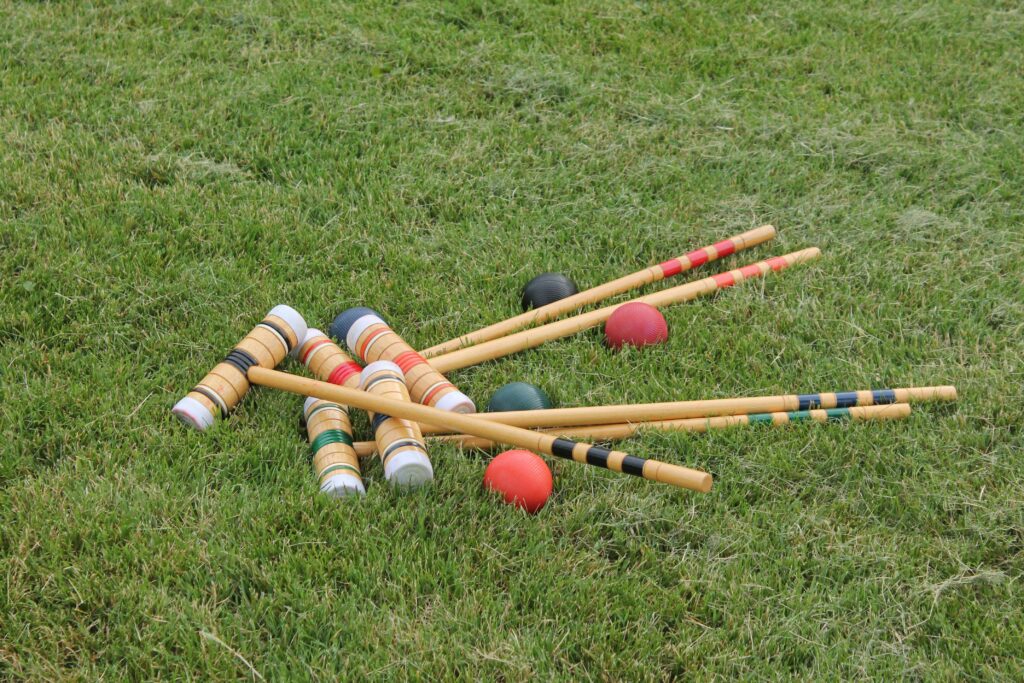 Croquet at the Tennis Hall of Fame Corporate Outing