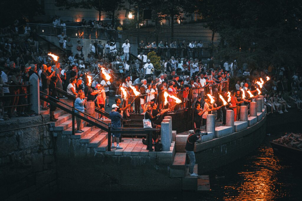 Waterfire is always a great thing to do in Rhode Island