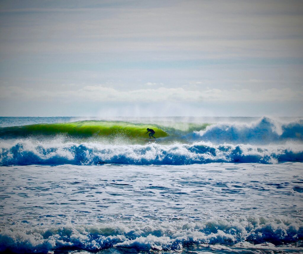 A photo of "Second Beach," also known as Sachuest Beach, in Middletown, RI.