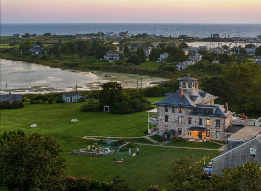 A photo of Stone House Inn in Little Compton, Rhode Island.