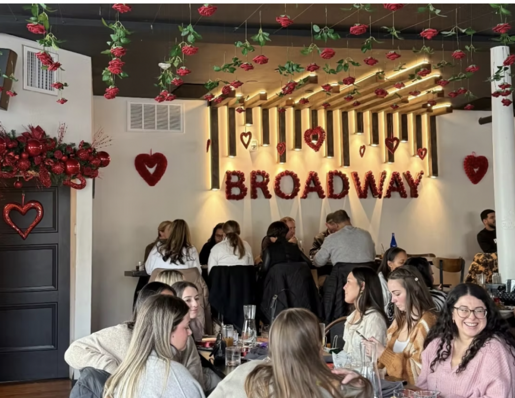 A photo from The Patio on Boradwa in Providence of a Valentine's Day event.